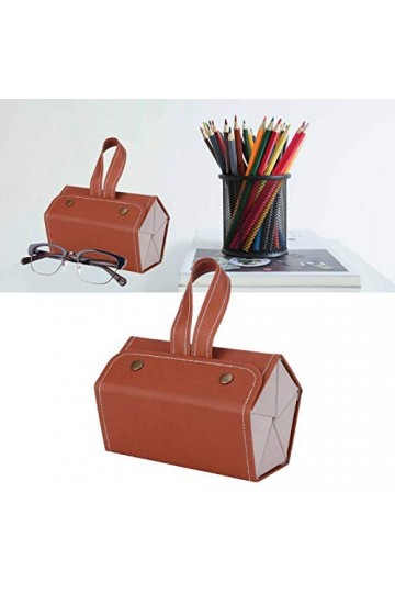 zhoul Organisateur de Rangement pour Lunettes de Soleil à 5 ​​Fentes, Organisateur de Lunettes de Soleil Suspendu Mural, étui