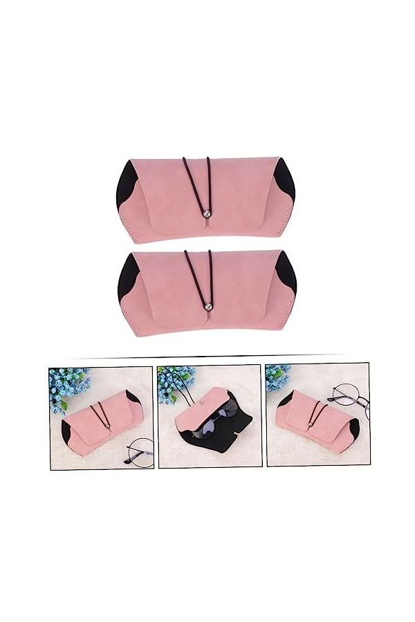 SOIMISS 4 Pcs Lunettes De Soleil Boîte De Rangement Lunettes De Mode Lunettes De Soleil Pour Femmes Mode À La Mode Mince À Lu