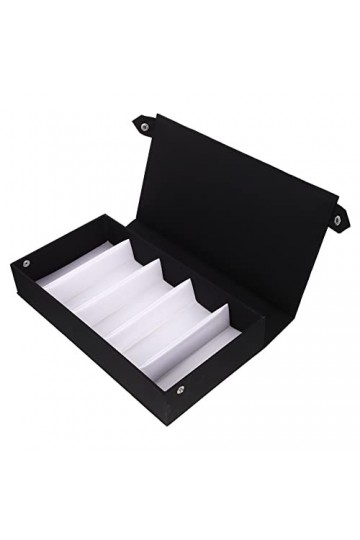 Cabilock Étui à Lunettes Multi Grille Organisateur De Lunettes Pour Hommes Étui De Voyage Pour Montre Vitrine De Lunettes Mon