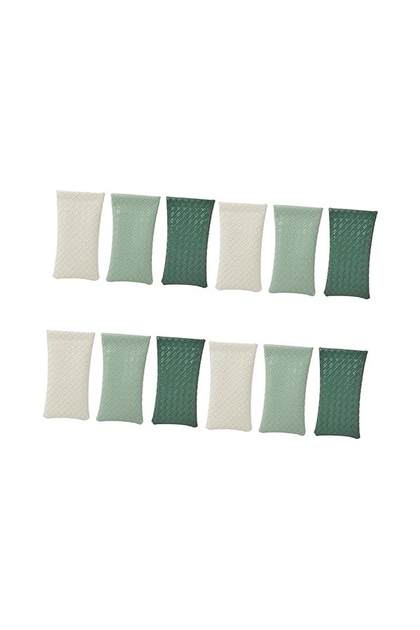 FRCOLOR 12 Pièces Sac à Lunettes Étui à Lunettes Portatif Étui Souple Pour Lunettes De Soleil Sacs De Rangement Pour Lunettes