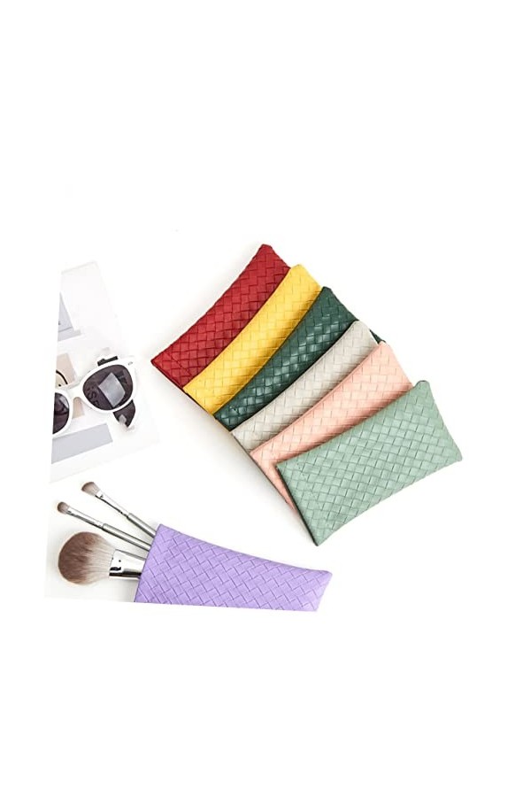 FRCOLOR 12 Pièces Sac à Lunettes Étui à Lunettes Portatif Étui Souple Pour Lunettes De Soleil Sacs De Rangement Pour Lunettes