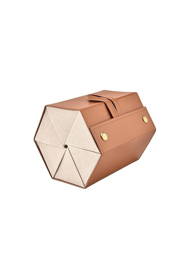 OATTIS Boîte De Rangement De Lunettes, Boîte De Lunettes De Soleil Multi-grilles, Boîte De Lunettes De Soleil Pliable, Portab