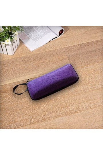 Etui à lunettes, étui à lunettes portable, Étui à crayons Étui à lunettes EVA Étui à lunettes en plastique Zipper Sac de rang