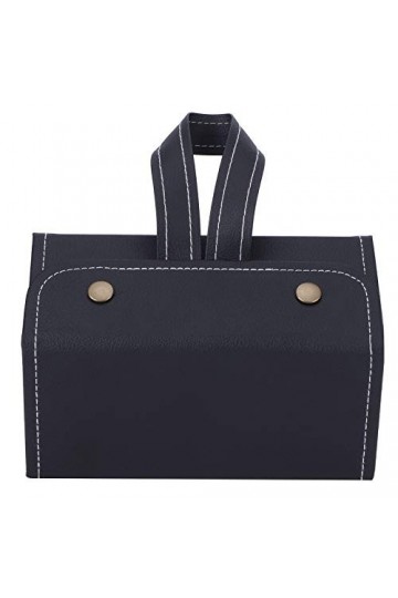 HOLPPO Boîte À Lunettes Soleil À 5 ​​Emplacements,Organisateur Lunettes Soleil en Couche Extérieure en PU Durable,Design Plia