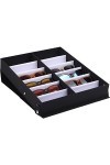 Danlai 12 Fentes Lunettes Plateau Lunettes De Vitrine Lunettes Organisateur Boîte Porte-lunettes Lunettes De Support Lunettes
