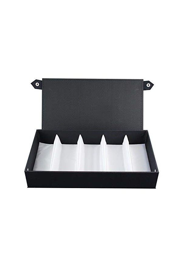 MHBY Boîte de Rangement pour Lunettes de Soleil, étui à Lunettes en PU, étui à Lunettes à 5 Fentes, Lunettes de Soleil