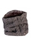 HEAT HOLDERS - Femme Chaud Tricot Cache Cou Snood avec Polaire pour Hiver Taille unique, Gris clair 
