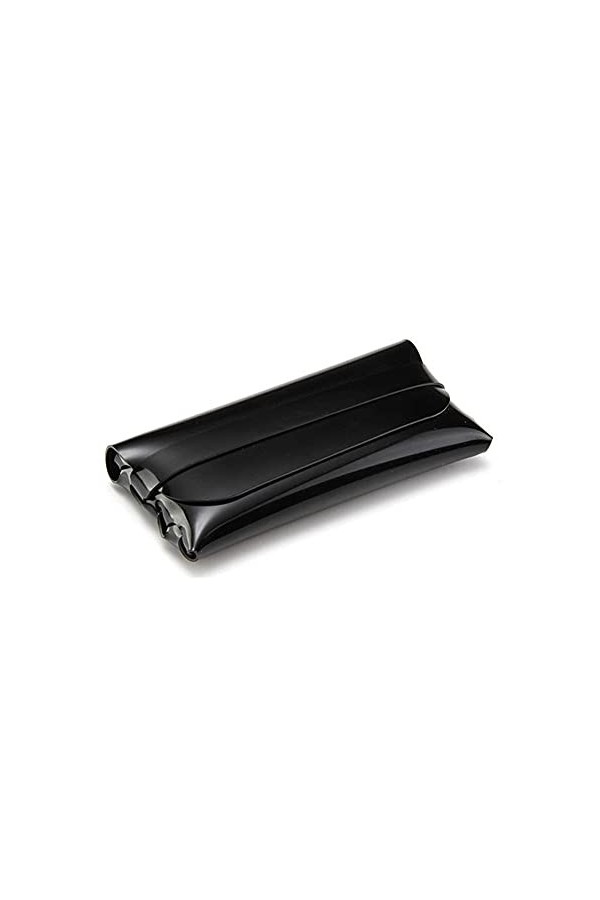 ZKYUCHUN étui à lunettes Lunettes de soleil Noir et blanc Étui souple Mode Pu Verres Étui Étui mou bracelet Lunettes de solei