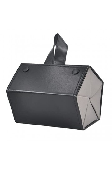 Boîte de rangement portable pour lunettes de soleil avec 5 fentes pliables pour plusieurs lunettes, Noir , taille unique