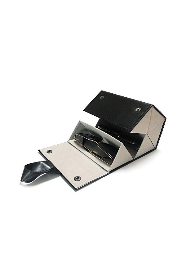 Longjet Organiseur de lunettes de soleil 5 emplacements Étui à lunettes de voyage pour plusieurs paires de lunettes Boîte de 