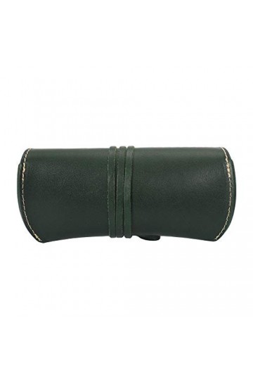 ZLYC Cuir Étui à Lunettes Robuste Vintage Étui à Lunettes de Soleil