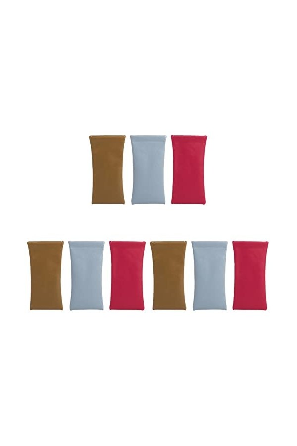 FRCOLOR 9 Pièces Sac à Lunettes En Lisant Lunettes De Mode Pour Femmes Lunettes De Soleil De Quai Pour Femmes à Lunettes Lune