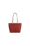 Michael Kors Bedford Medium Top Zip Pocket Tote Camel One Size