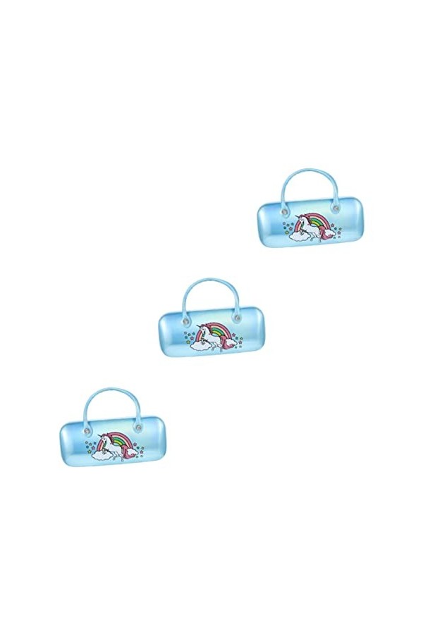 4 pièces étui à lunettes boîte de rangement for enfants porte-verres lunettes de maquillage lunettes de boîte à lunettes poch