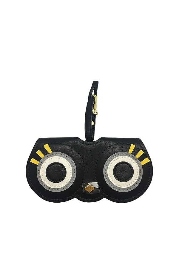 AGALUS Étui À Lunettes Grand Étui À Lunettes Encre Lunettes Clip Portable Mode Dessin Animé Mignon Étui À Lunettes Encre Lune