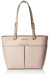 Michael Kors Bedford Medium Top Zip Pocket Tote Camel One Size
