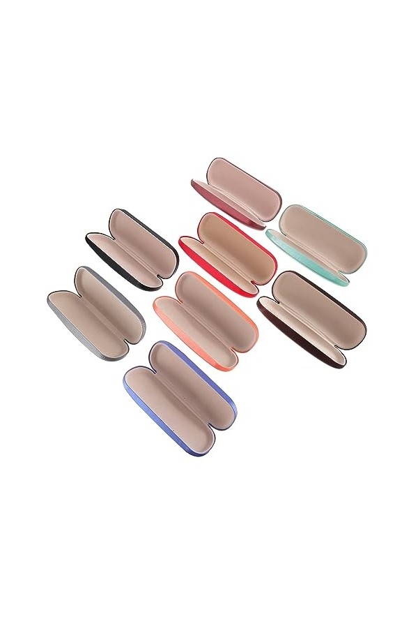 Mobestech Étuis Pour Lentes 1 Set Sunglass Organizer Case Lunettes De Soleil Rigide À Lunettes De Soleil À Lunettes En Cuir L