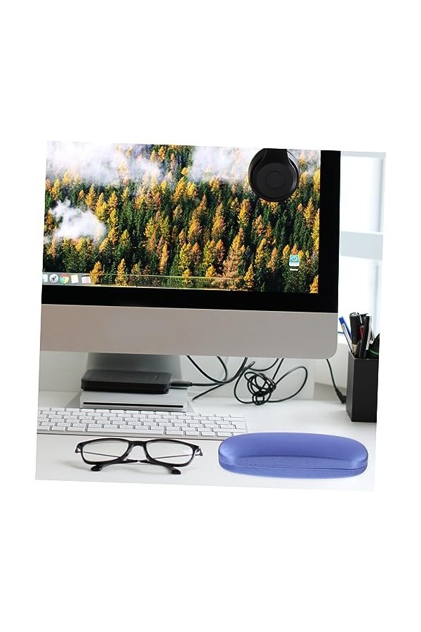 Mobestech Étuis Pour Lentes 1 Set Sunglass Organizer Case Lunettes De Soleil Rigide À Lunettes De Soleil À Lunettes En Cuir L