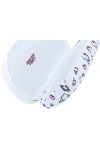 HELLO KITTY Étui à lunettes rigide avec joli motif blanc