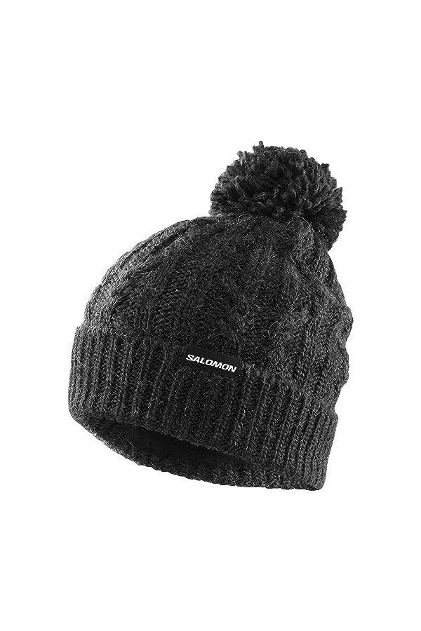 Salomon Ivy Bonnet pour Femme, Idéal pour le Ski, le Snowboard, la Randonnée et la Course à Pied, Bleu, OSFW