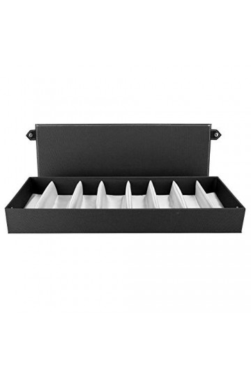 Lv. life Organisateur de Lunettes de Soleil, 8 grilles Portable Lunettes vitrine Voyage Lunettes de Soleil étui de Rangement 