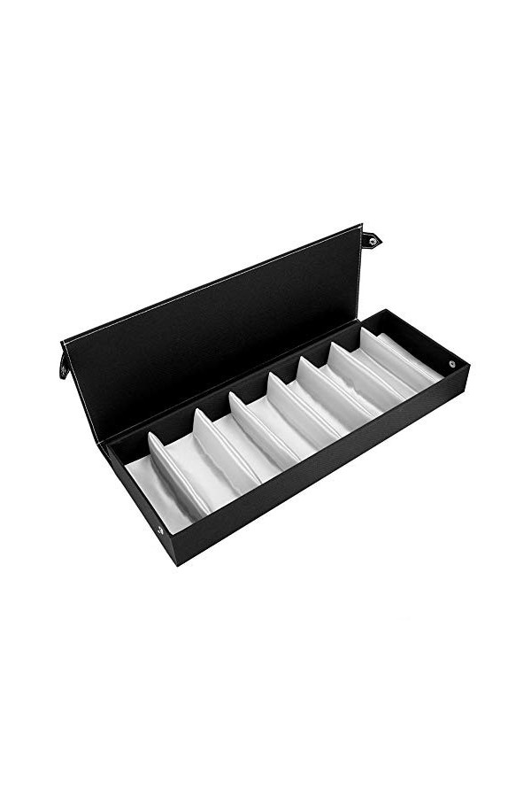 Lv. life Organisateur de Lunettes de Soleil, 8 grilles Portable Lunettes vitrine Voyage Lunettes de Soleil étui de Rangement 