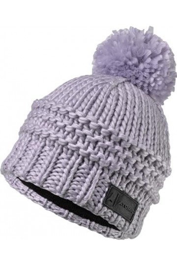 Atomic Alps Pom Beanie W Chapeau pour Temps Froid, Lavande, Taille Unique Femme