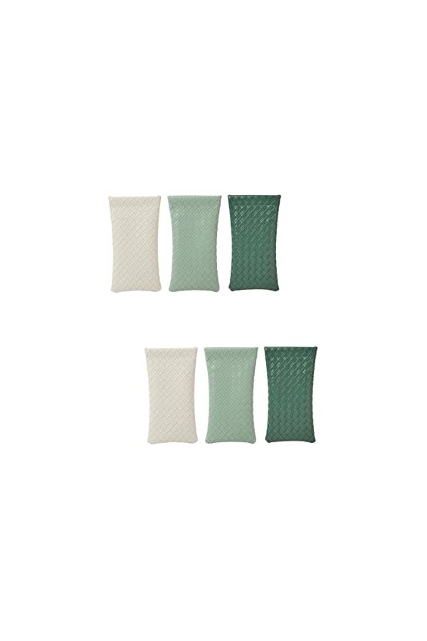 minkissy Lot de 12 sacs légers et anti-tissés pour lunettes en polyuréthane - Pratique et portable - Rangement chic - Haute q