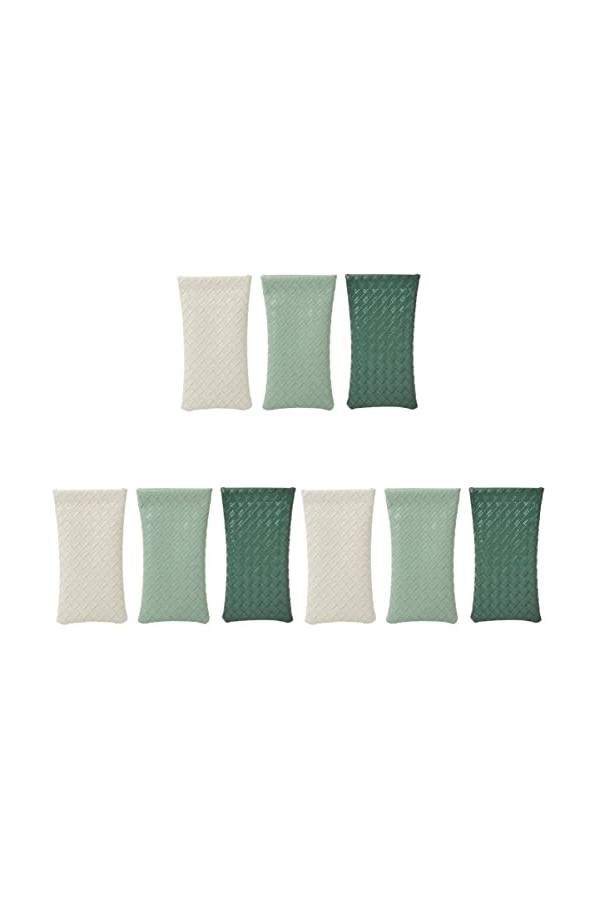 minkissy Lot de 12 sacs légers et anti-tissés pour lunettes en polyuréthane - Pratique et portable - Rangement chic - Haute q