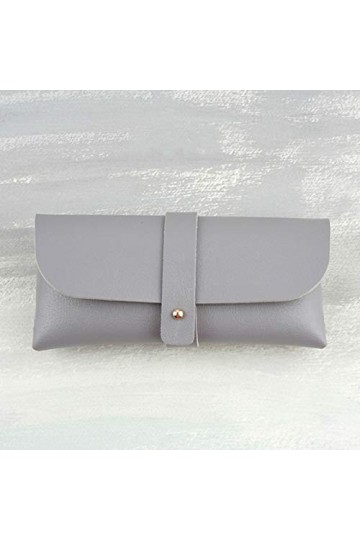 SENFEISM Lunettes Boîte De Rangement Organisateur Mode Lunettes De Soleil Sac Spectacle Artificielle en Cuir Synthétique Soup