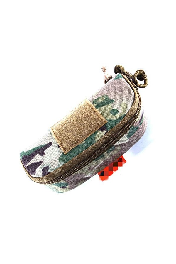 QLSGFBDIM Étui à crayons étui à lunettes Étui rigide en nylon tactique étui à lunettes étui de protection accessoire sac de l