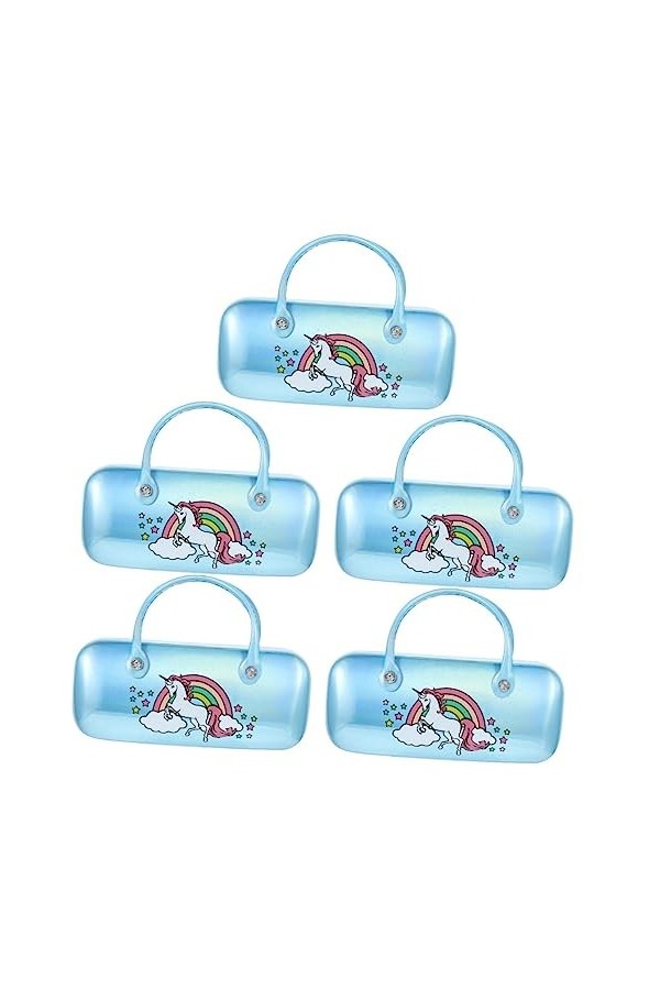 Operitacx 5 Pièces Étui À Lunettes Étui À Lunettes Pour Enfants Étui Rigide Pour Lunettes De Soleil Étui À Lunettes De Voyage