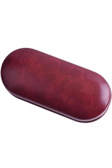 Étui à lunettes double couche anti-pression portable de stockage double couche de contact myopie yeux double usage, Rouge, ta