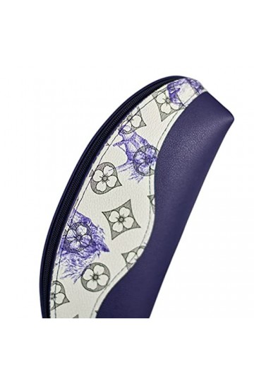 ZKYUCHUN étui à lunettes Pu Matériau Lunettes Sac anti-pression et résistant aux rayures de soleil portables Sac de rangement