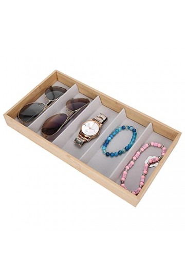 XINL Boîte à lunettes, protection durable contre les rayures 5 grilles vitrine de lunettes de soleil pour magasin de lunettes