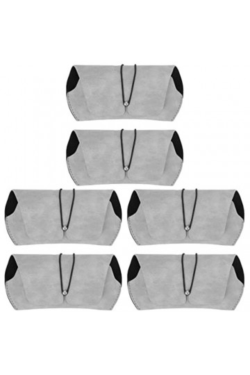 Veemoon 6 Pièces Boîte De Rangement Pour Lunettes De Soleil à Lunettes De Soleil De Voyage Étuis à Lunettes Femme Coque Dure 