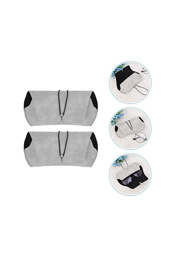 Veemoon 6 Pièces Boîte De Rangement Pour Lunettes De Soleil à Lunettes De Soleil De Voyage Étuis à Lunettes Femme Coque Dure 