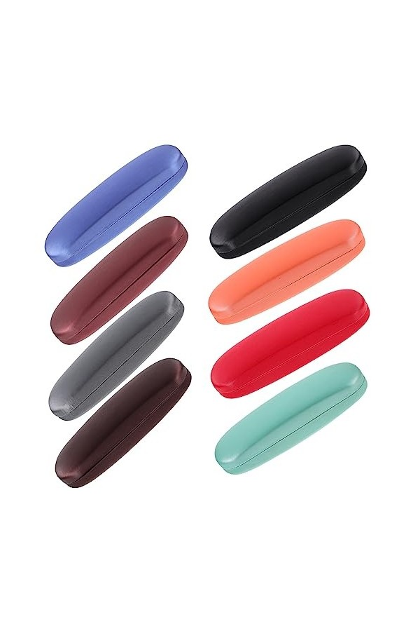 ABOOFAN 1 Jeu À Lunettes Femme Stockage De Lunettes à Lunettes En Cuir Boîte Daffichage De Lunettes De Soleil À Lunettes De V