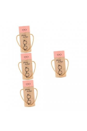 ifundom 4 Pièces Étui à Lunettes Porte-lunettes Étui Souple Pour Lunettes Étui Rigide Étui Lunettes Boite Demballage Enfant 