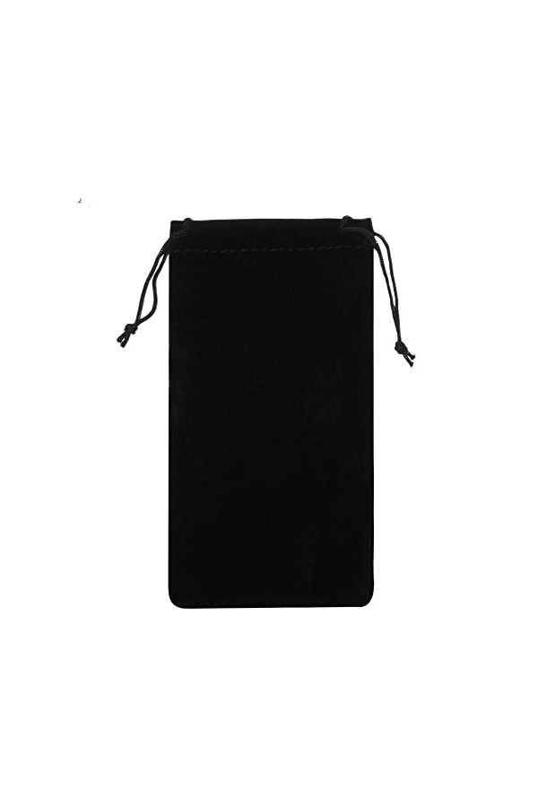 SayfuR 1PC lunettes de soleil sacs couleur unie cordon pochette sacs lunettes accessoires doux lunettes sac Color : Giallo, 