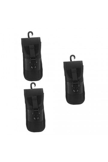 INOOMP 3 Pièces Étui à Lunettes De Soleil Suspendu à La Taille Étui Lunettes Organisateur De Rangement Pour Lunettes Pochette