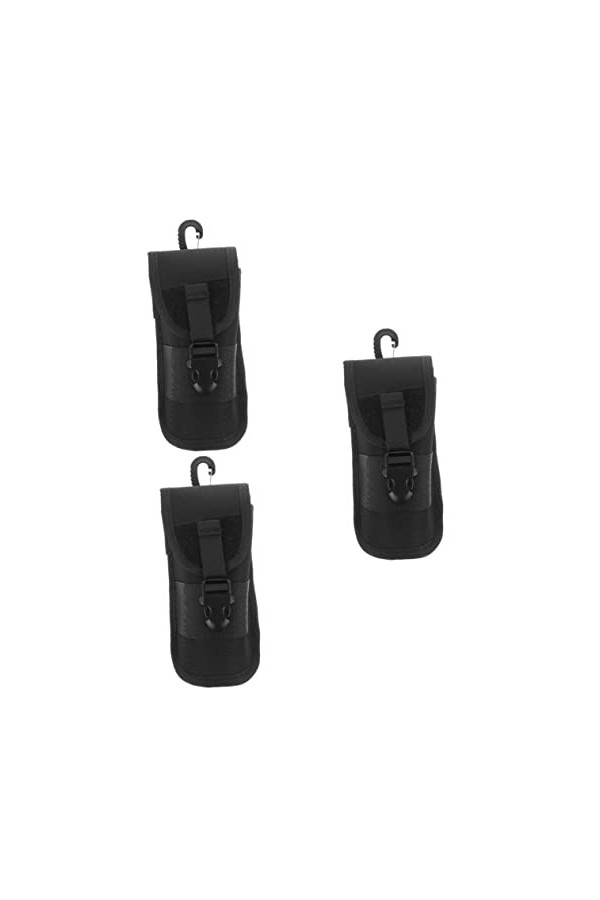 INOOMP 3 Pièces Étui à Lunettes De Soleil Suspendu à La Taille Étui Lunettes Organisateur De Rangement Pour Lunettes Pochette