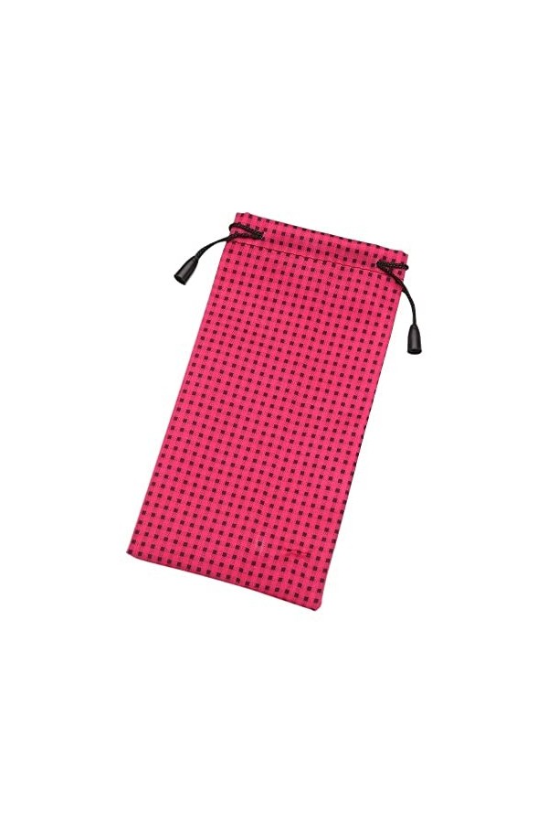 AttreX 1PC lunettes de soleil sacs couleur unie cordon pochette sacs lunettes accessoires doux lunettes sac Boîtes Color : S