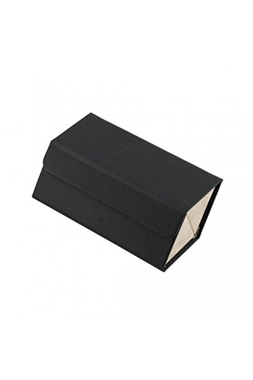 ZKYUCHUN étui à lunettes Boîte de rangement de lunettes de bijoux multifonctions, boîte-cadeau multi-réseau, petite grain PU,