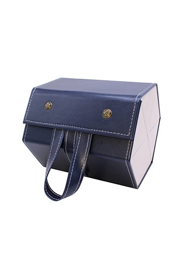 Mafenly Étui de transport pour 6 lunettes de soleil lot de 6 - XXL, bleu - tanlisheng 