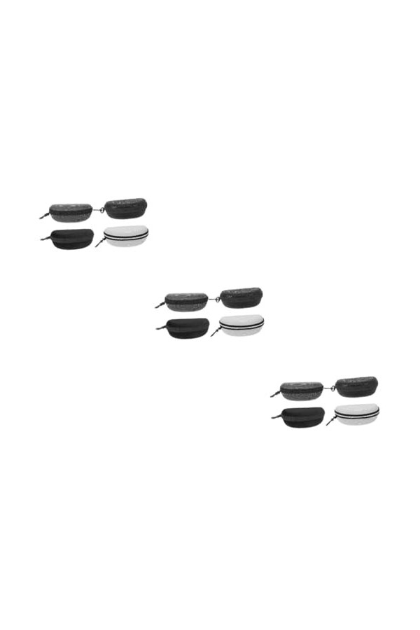 HEMOTON 12 Pièces Sac Étui à Lunettes Un Verre Lunettes De Soleil Femmes Lunettes Pour Femmes Lunettes De Soleil Noires Pour