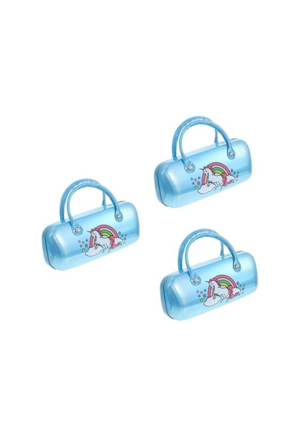 GALPADA 3Pcs Étui À Lunettes Portable Étui Porte-Lunettes De Soleil Pochette À Manches Étui À Lunettes Rigide Étui À Lunettes