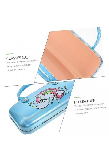 GALPADA 3Pcs Étui À Lunettes Portable Étui Porte-Lunettes De Soleil Pochette À Manches Étui À Lunettes Rigide Étui À Lunettes