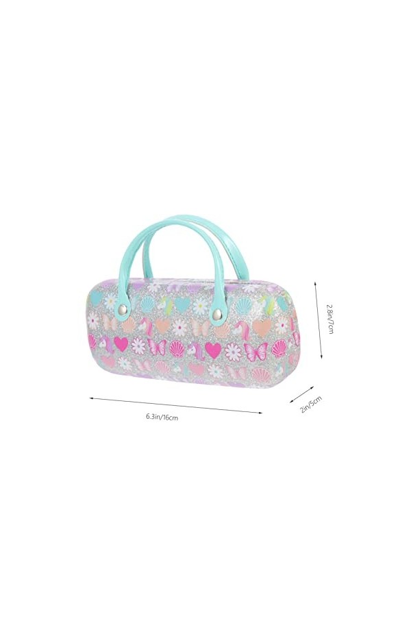 SOIMISS 4 Pièces Étui Portefeuille Portable Créatif Pour Enfants Porte-Lunettes Pour Verres À Shot En Cuir Pu Contenant De Lu