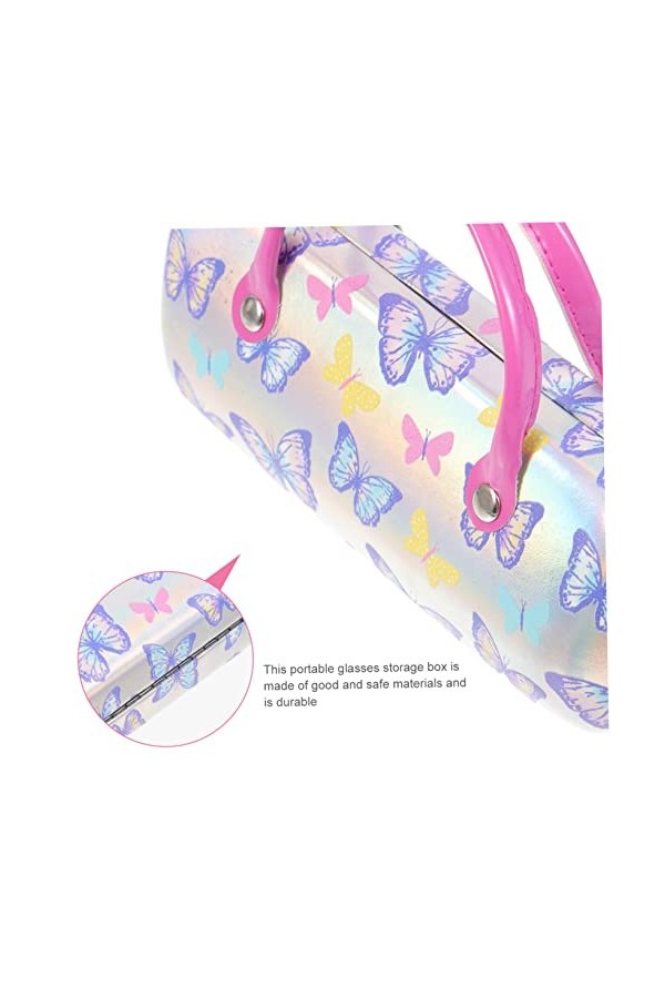 SOIMISS 4 Pièces Étui Rigide Pour Lunettes De Soleil Portable Créatif Pour Enfants Étui Rigide Pour Lunettes De Soleil Sac De